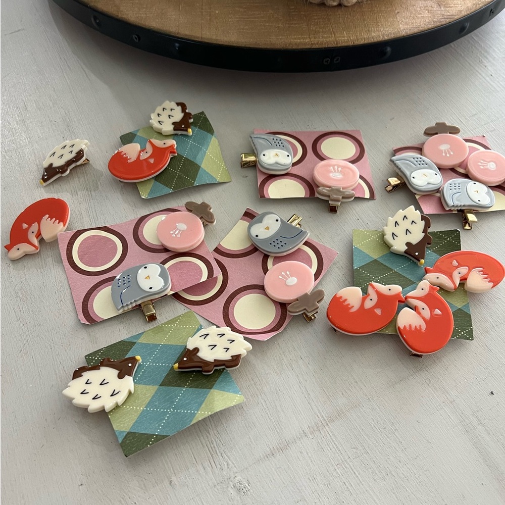20 girl hair clips